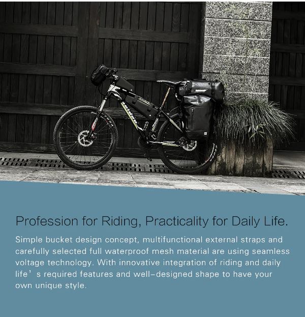 Rhinowalk 20L Motorcycle Waterproof MultiFunctional Bag (RK19660)