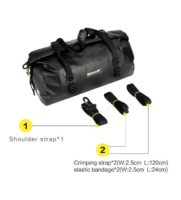 Rhinowalk 20L Motorcycle Waterproof MultiFunctional Bag (RK19660)