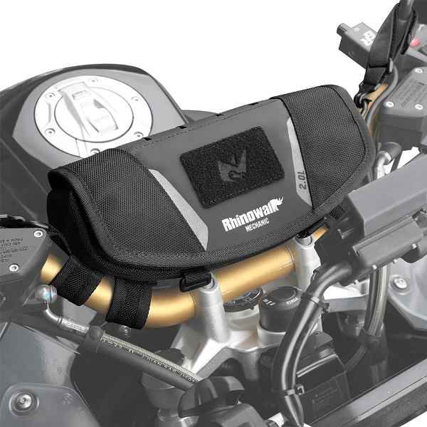 Rhinowalk 2L Motorcycle Handlebar Bag Versatile Secure Waterproof for Adventure Riders Off-Road & ADV Mounting (MJX2010)