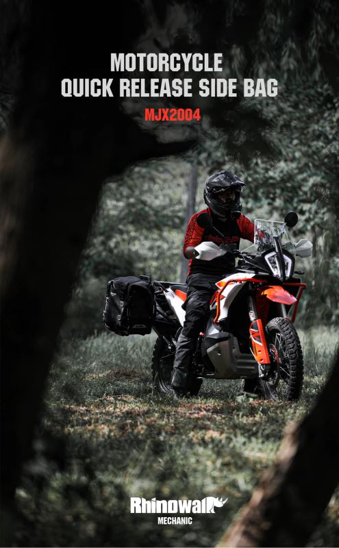 Rhinowalk 35L Motorcycle Quick Release Side Pannier Bag - MJX2004