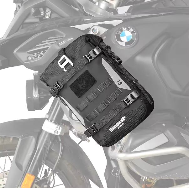 Rhinowalk 6l Waterproof Crash Bar Bag Mechanic Series Motorcycle Bumper Guard Bag Lightweight Molle System Motorcycle Accessory - MJX2001