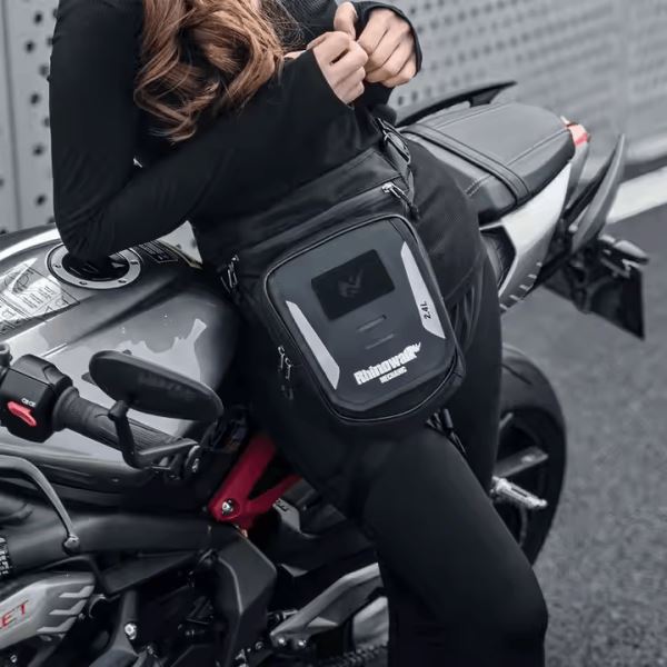 Rhinowalk Mechanic Series Magnetic Drop Leg &amp; Tank Bag for Motorcycles-MJX2008