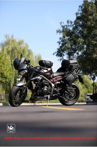 Rhinowalk Motorcycle Saddle Bag Mounting Base Motorbike Tail Seat Bag OS Base for ADV Dirt Bikes Motorcycle Accessories (MT002A)