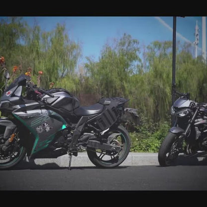 Rhinowalk Motorcycle Saddle Bag Mounting Base Motorbike Tail Seat Bag OS Base for ADV Dirt Bikes Motorcycle Accessories (MT002A)