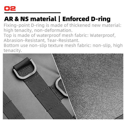 Rhinowalk Motorcycle Saddle Bag Mounting Base Motorbike Tail Seat Bag OS Base for ADV Dirt Bikes Motorcycle Accessories (MT002A)