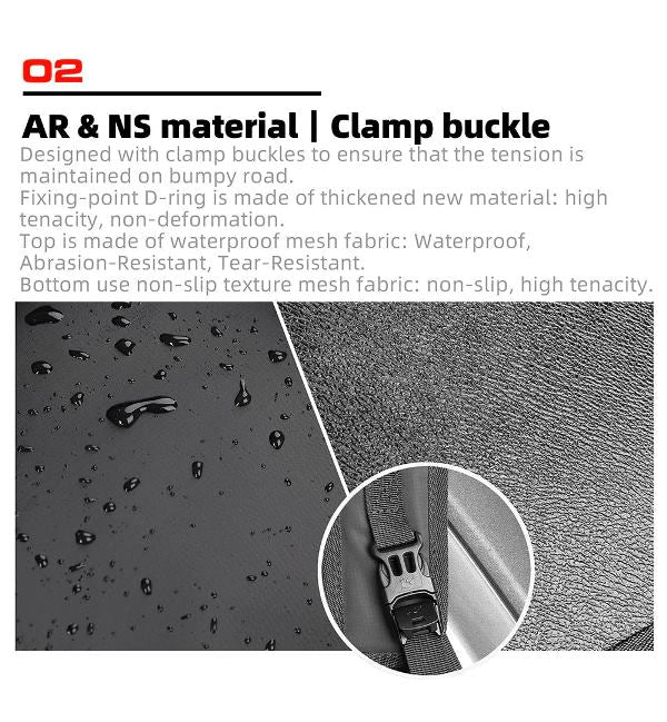 Rhinowalk Motorcycle Tank Bag Portable Motor Accessory For Universal Motor Cross Fuel Tank Kit Installation Accessories Motor Front Bag (MT001A)