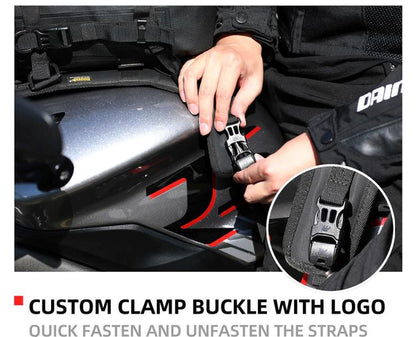 Rhinowalk Motorcycle Tank Bag Portable Motor Accessory For Universal Motor Cross Fuel Tank Kit Installation Accessories Motor Front Bag (MT001A)