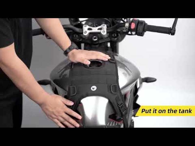 Rhinowalk Motorcycle Tank Bag Portable Motor Accessory For Universal Motor Cross Fuel Tank Kit Installation Accessories Motor Front Bag (MT001A)