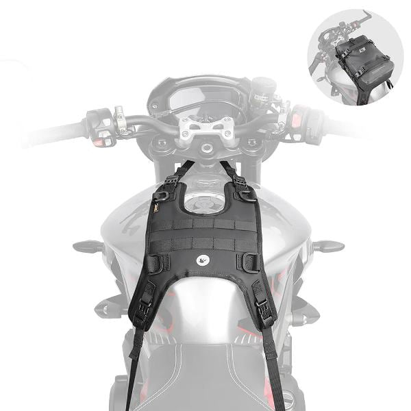 Rhinowalk Motorcycle Tank Bag Portable Motor Accessory For Universal Motor Cross Fuel Tank Kit Installation Accessories Motor Front Bag (MT001A)