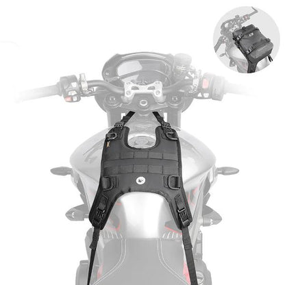 Rhinowalk Motorcycle Tank Bag Portable Motor Accessory For Universal Motor Cross Fuel Tank Kit Installation Accessories Motor Front Bag (MT001A)