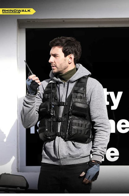 Rhinowalk Motorcycle Vest (M1012BK)