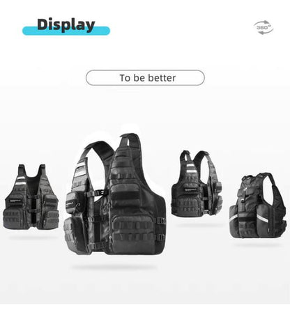 Rhinowalk Motorcycle Vest (M1012BK)