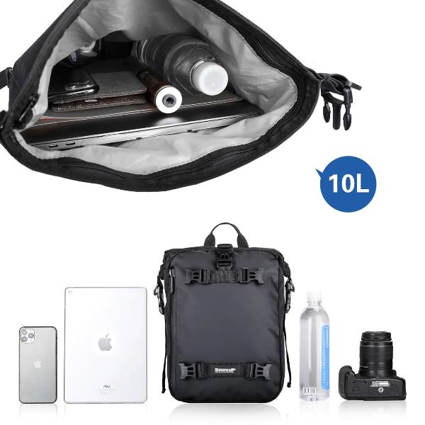 Rhinowalk New 30L Waterproof Motorcycle Pannier Bag (MT21630)