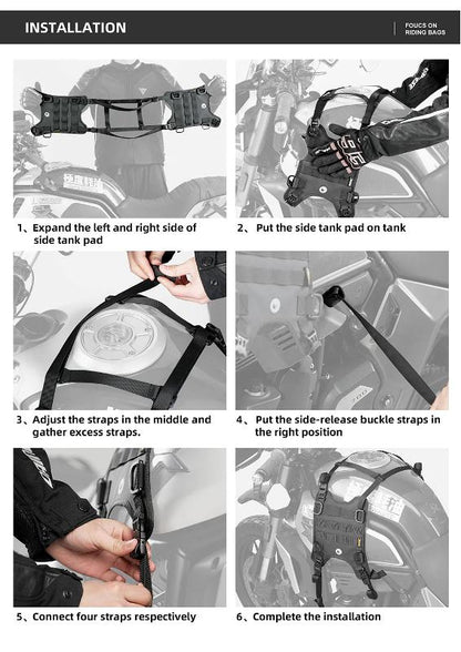 Rhinowalk Tank Base Mounting for Tank Bag (MTR001B)