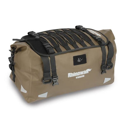 Rhinowalk Waterproof Motorcycle Roll-Top Duffel Gear Bag 40L Heavy Duty Dry Pack Tail Rear Luggage Magnetic Opening