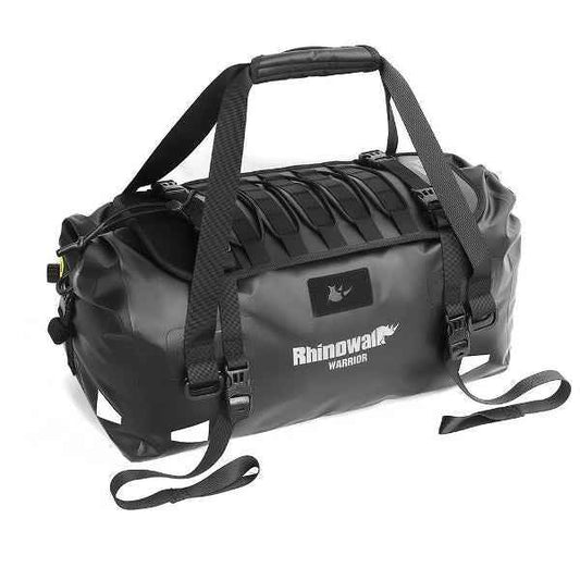 Rhinowalk Waterproof Motorcycle Roll-Top Duffel Gear Bag 40L Heavy Duty Dry Pack Tail Rear Luggage Magnetic Opening (MYS2403)