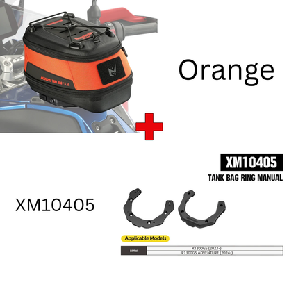 Rhinowalk Mechanic Series x 5.6L Magnetic Tank Bag Orange (MJX2011RG)