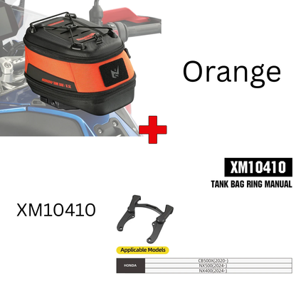 Rhinowalk Mechanic Series x 5.6L Magnetic Tank Bag Orange (MJX2011RG)