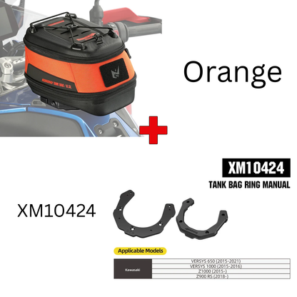 Rhinowalk Mechanic Series x 5.6L Magnetic Tank Bag Orange (MJX2011RG)