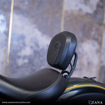 ZANA Rider Backrest Compatible with luggage rack for Super meteor 650 ZI-8296 - Riders Junction
