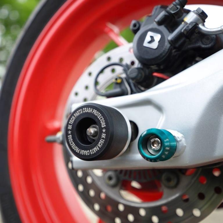 Rk Tech Rear Axle Protectors - Aprilia Rs 457