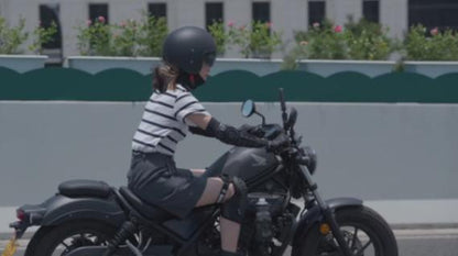 Rockbros Motorcycle Tool Bag Triangle Side Bag Eva Hard Shell 2pcs (30120023001) - Black