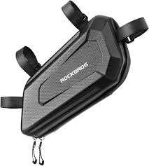 Rockbros Motorcycle Tool Bag Triangle Side Bag Eva Hard Shell 2pcs (30120023001) - Black