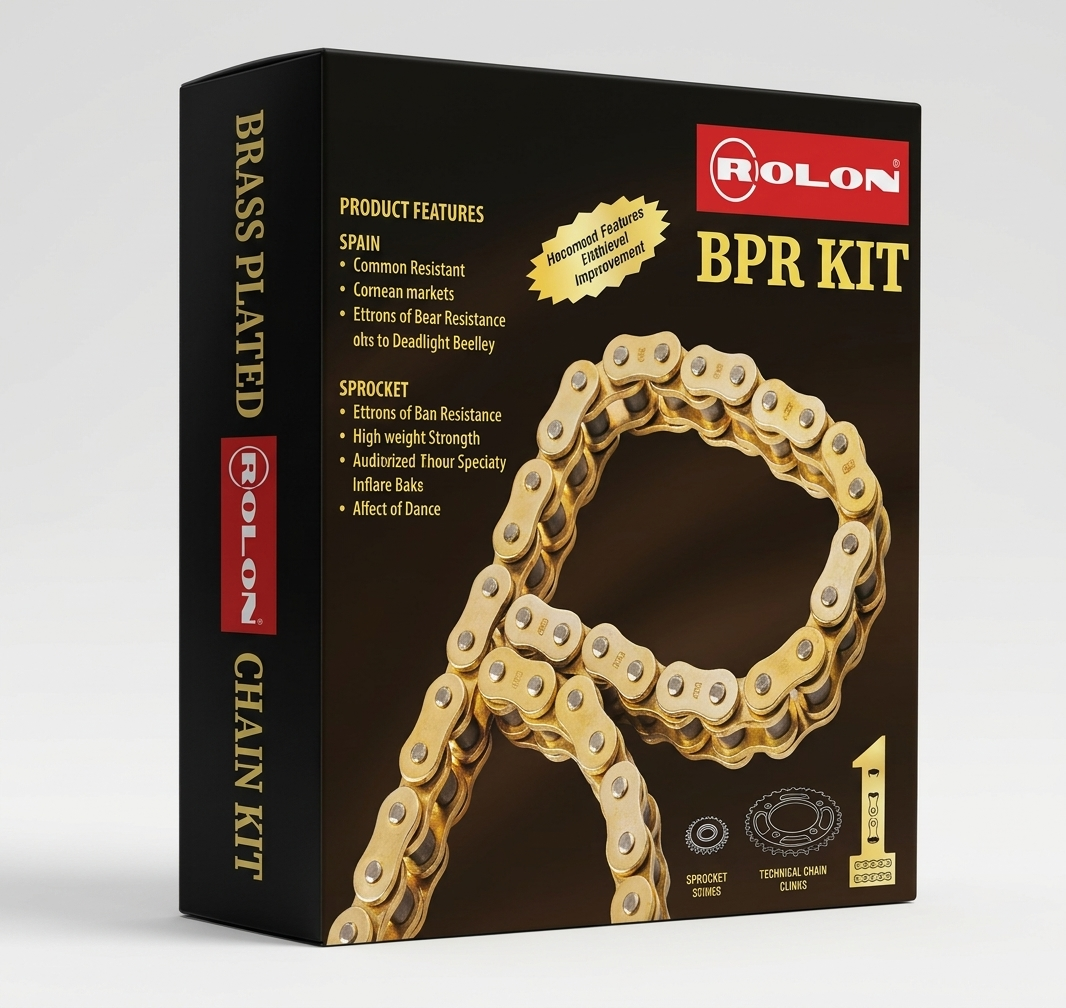 Rolon BPR Chain Sprocket Kit – Kac Vulcan S 650 - Kit HXRC 458NF