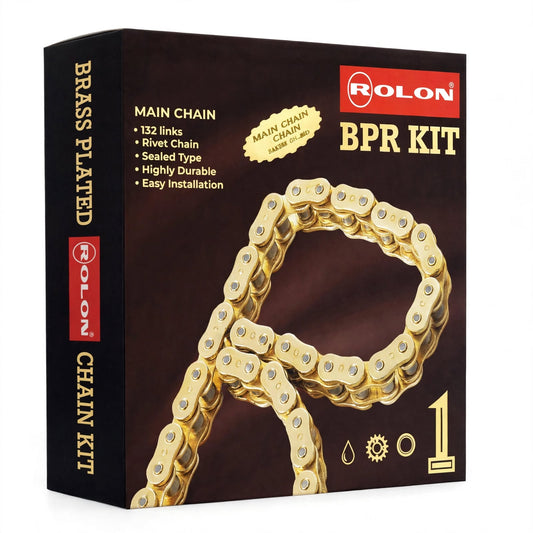 Rolon Brass Chain Kit For Bajaj Pulsar NS125 (KIT NORC F542)