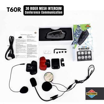 Route95 T60r Mesh Hd Universal Intercom For Helmet - Riders Junction