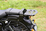 Rover Backrest and Top Rack for Super Meteor 650 - Carbon Racing - Riders Junction
