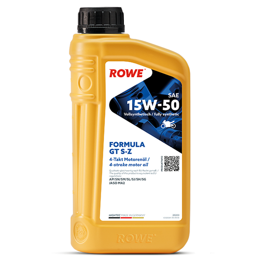 Rowe Engine Oil Hightec Formula Advance Fully Synthetic Gt Sae 15W-50 S-Z-20203-0010-99