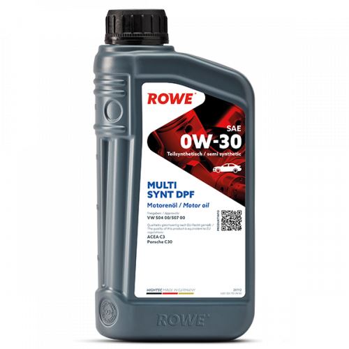 Rowe Engine Oils Hightec Multi Synt DPF Sae 0W-30 (5 Lit) - 20112-0010-99