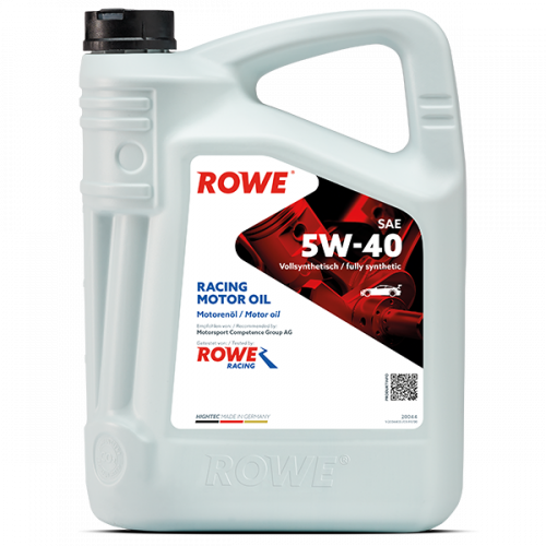 Rowe Engine Oils Hightec Racing Motor Oil Sae 5w40 - (5Lit) - 20044-0050-99