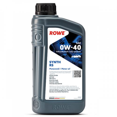 Rowe Engine Oils Hightec Synth RS SAE 10W-60 (1 Lit) - 20020-0010-99