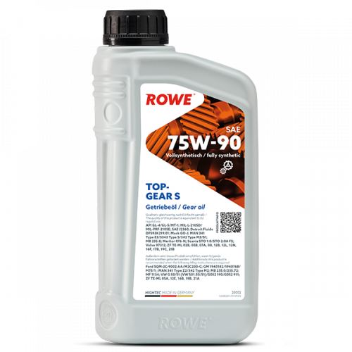 Rowe Engine Oils Hightec Topgear SAE 75W-90 S - (1Lit) - 25002-0010-99