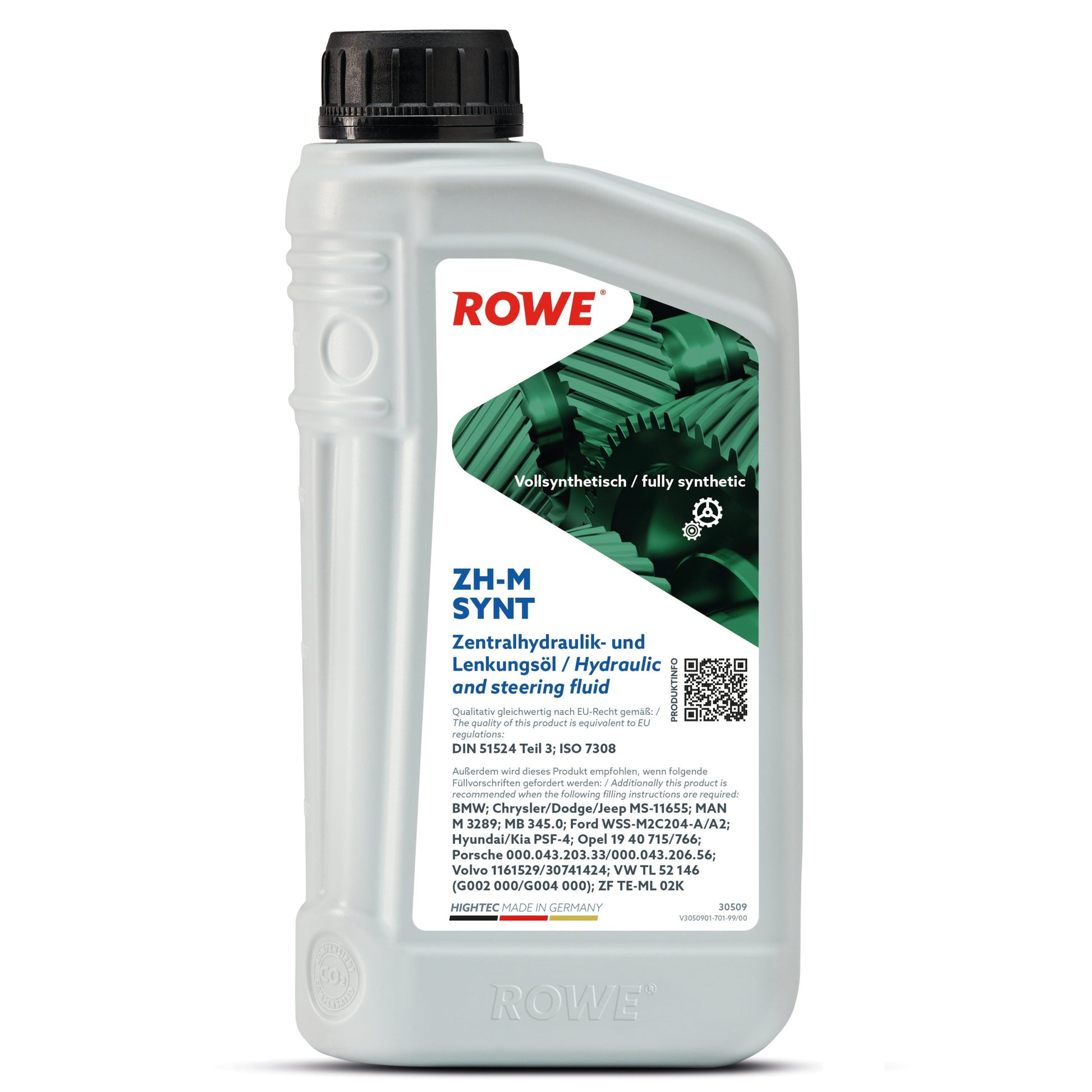 Rowe Hightec ZH-M Synt Hydraulic and Steering Fluid-30509-0010-99