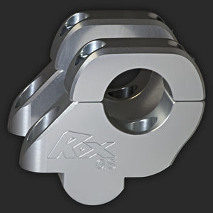 Rox Barback Risers 38mm Rise 25mm Back 32mm Handlebar Anodized Aluminium - 3R-B15R-15A