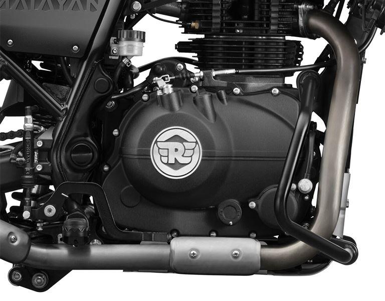 Royal Enfield-Black Large Engine Guards for Scram 440-1990205