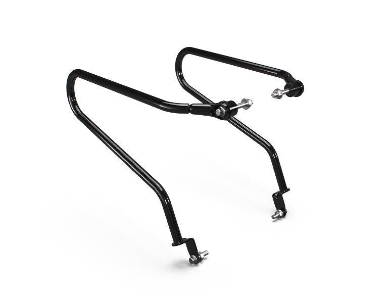 Royal Enfield-Black Soft Pannier Rails for Goan Classic- KXA00198
