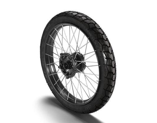 Royal Enfield-Black Tubeless Spoked Wheels For Himalayan 450-KXA00453