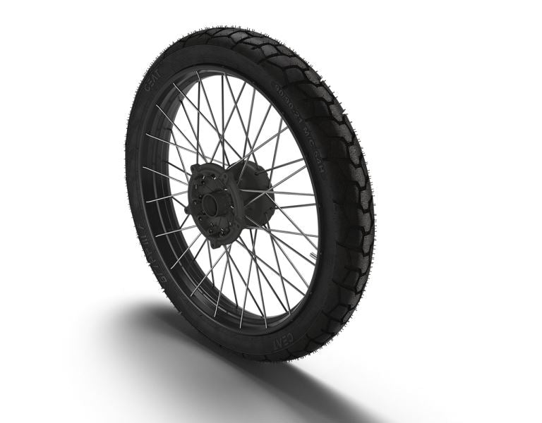 Royal Enfield-BlackOlive Tubeless Spoked Wheels For Himalayan 450-KXA00455