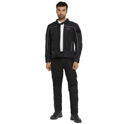 Royal Enfield Explorer V4 Pro Black Riding Jacket