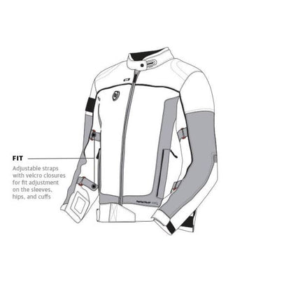 Royal Enfield Explorer V4 Pro Grey Riding Jacket