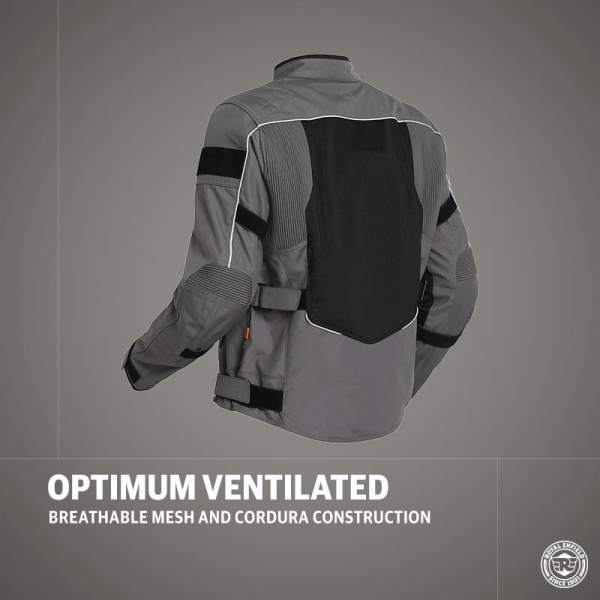 Royal Enfield Explorer V4 Pro Grey Riding Jacket