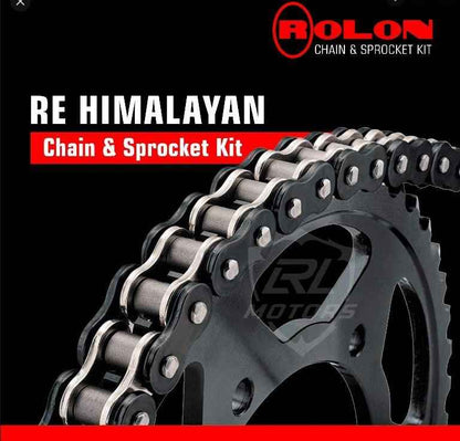 Royal Enfield Himalayan Rolon Chain & Sprocket Kit OR251