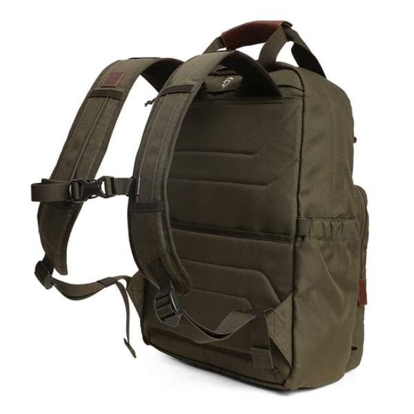 Royal Enfield Raveller Backpack Dark Olive &amp; Brown