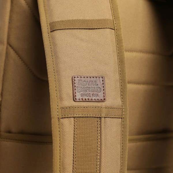 Royal Enfield Raveller Backpack Khakhi &amp; Tan