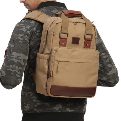 Royal Enfield Raveller Backpack Khakhi &amp; Tan