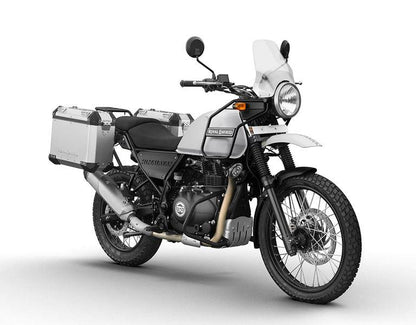 Royal Enfield-Silver Adventure Panniers for Scram 440-1990274
